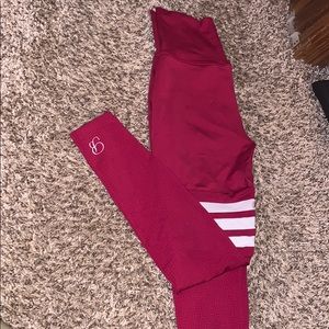 Bombshell sportswear red leggings